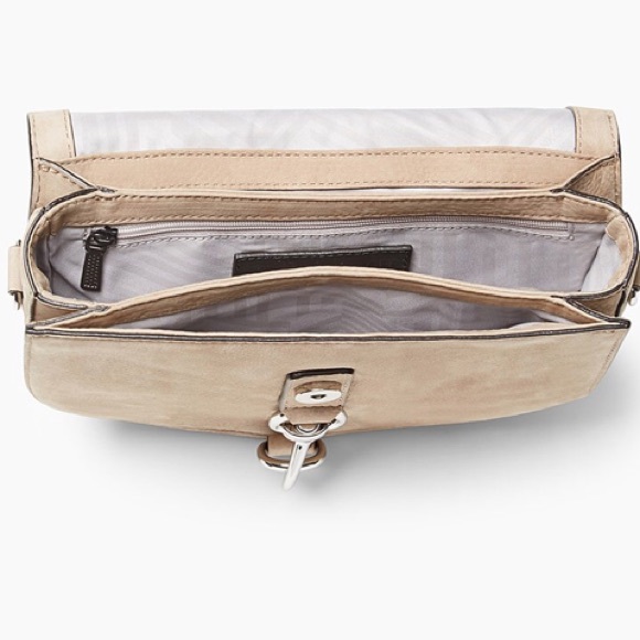 Rebecca Minkoff rose saddle bag studded leather - Picture 2 of 6